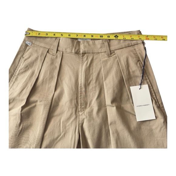 Citizens of Humanity Petra Pleated Trouser Pants High Rise Wide Leg Sz 27 - Picture 10 of 14